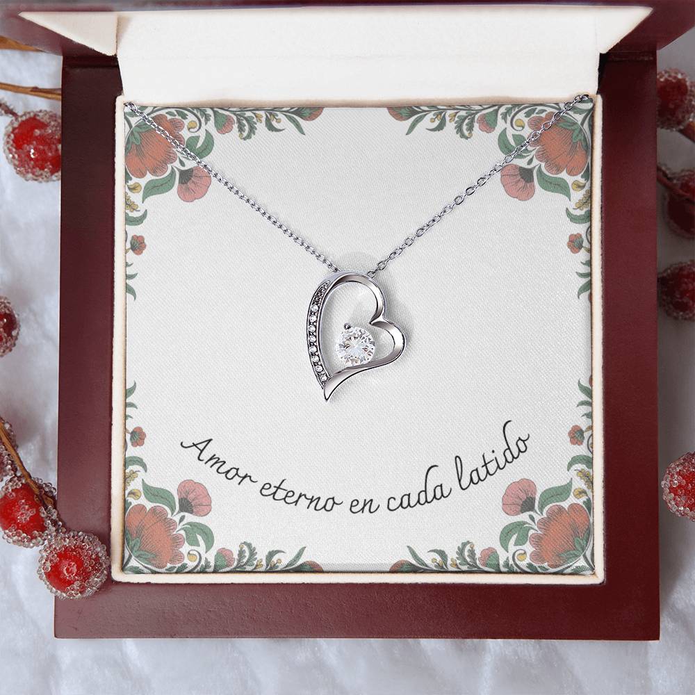 Amor Eterno en Cado Latido- Forever Love- Small Floral