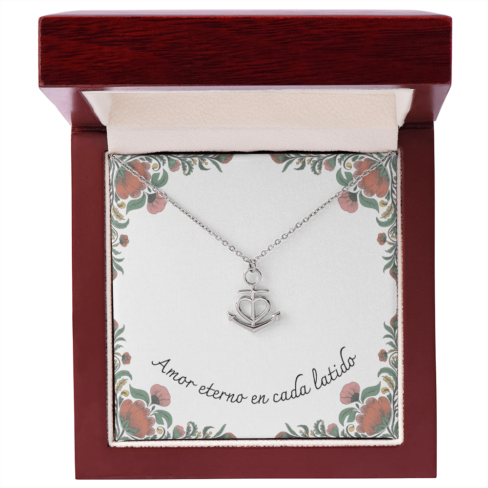 Amor Eterno en Cado Latido- Anchor- Small Floral