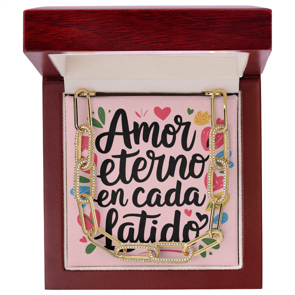 Amor Eterno- Forever Linked- Estampado grande floral