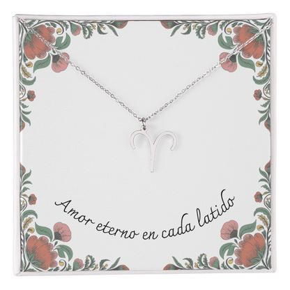 Amor Eterno en Cada Latido- Zodiac- Small Floral