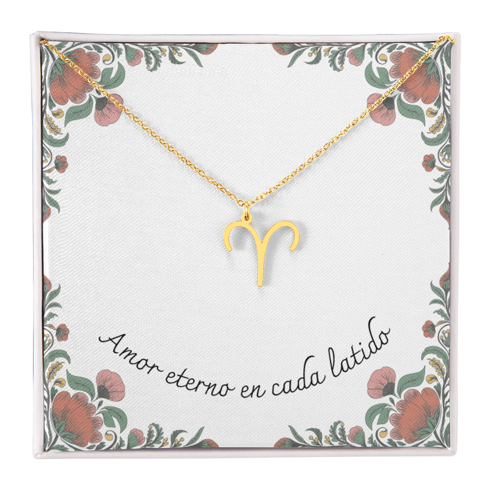 Amor Eterno en Cada Latido- Zodiac- Small Floral