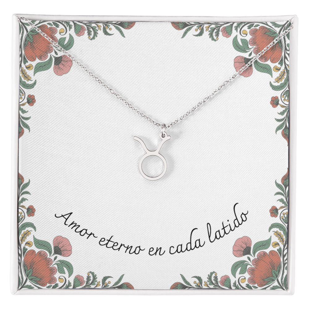 Amor Eterno en Cada Latido- Zodiac- Small Floral