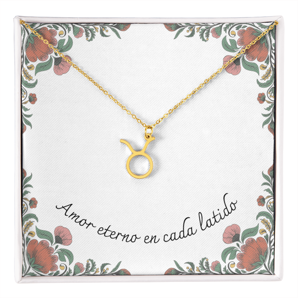 Amor Eterno en Cada Latido- Zodiac- Small Floral