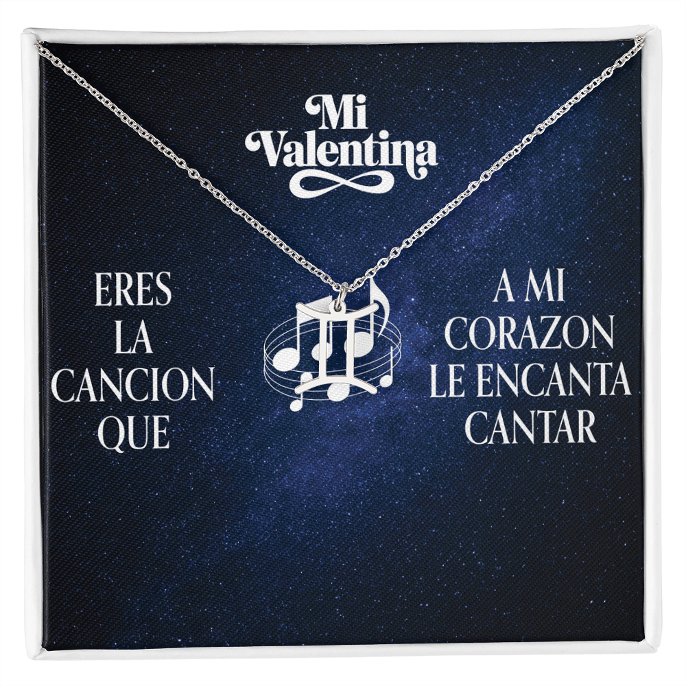 Mi Valentina  Eres la cancion- Zodiac- Music