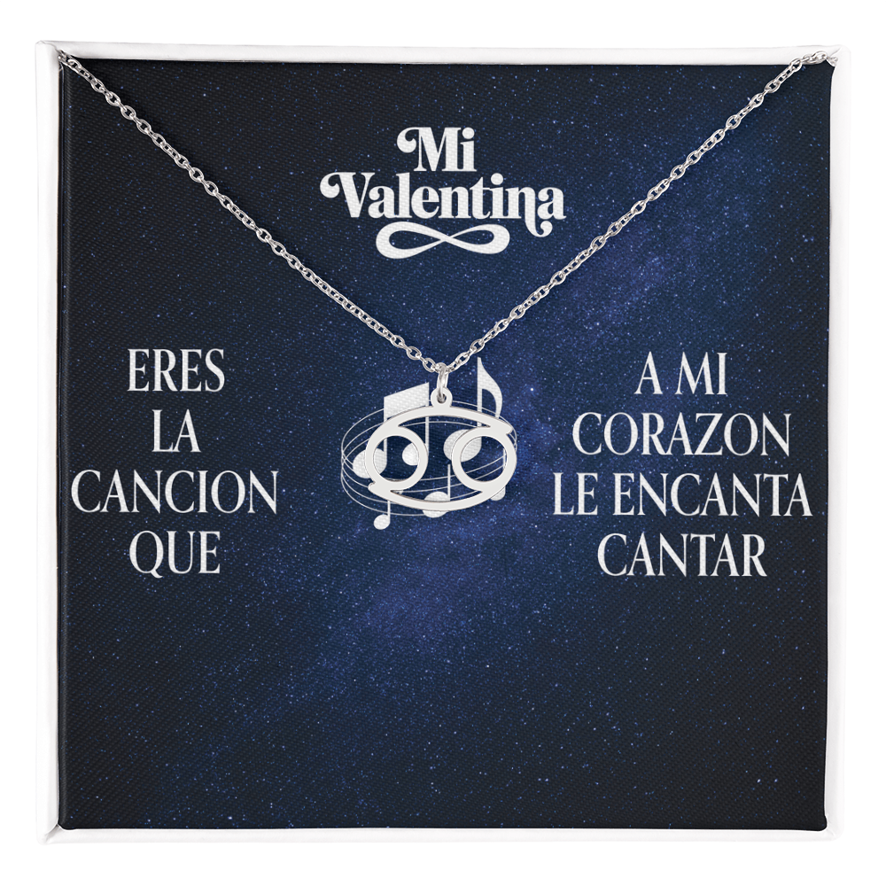 Mi Valentina  Eres la cancion- Zodiac- Music