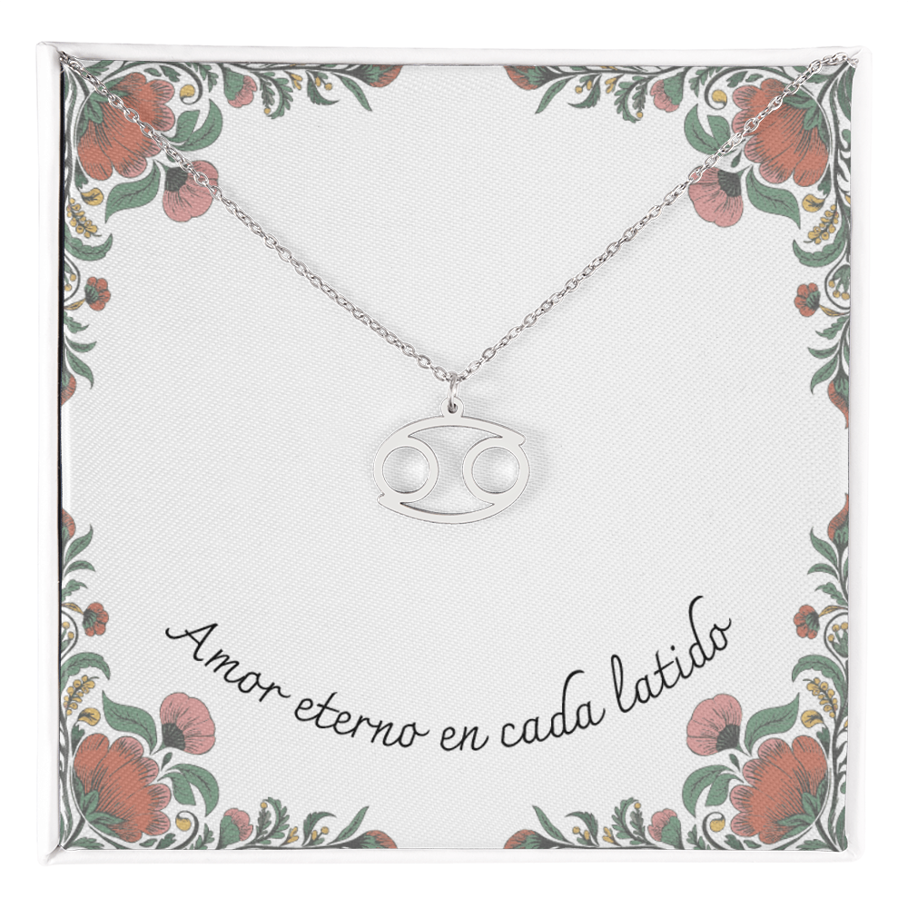 Amor Eterno en Cada Latido- Zodiac- Small Floral