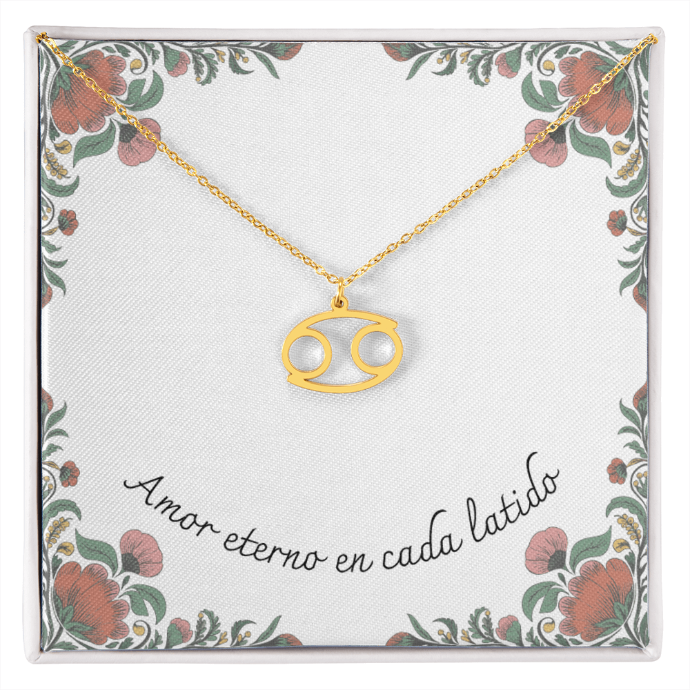 Amor Eterno en Cada Latido- Zodiac- Small Floral