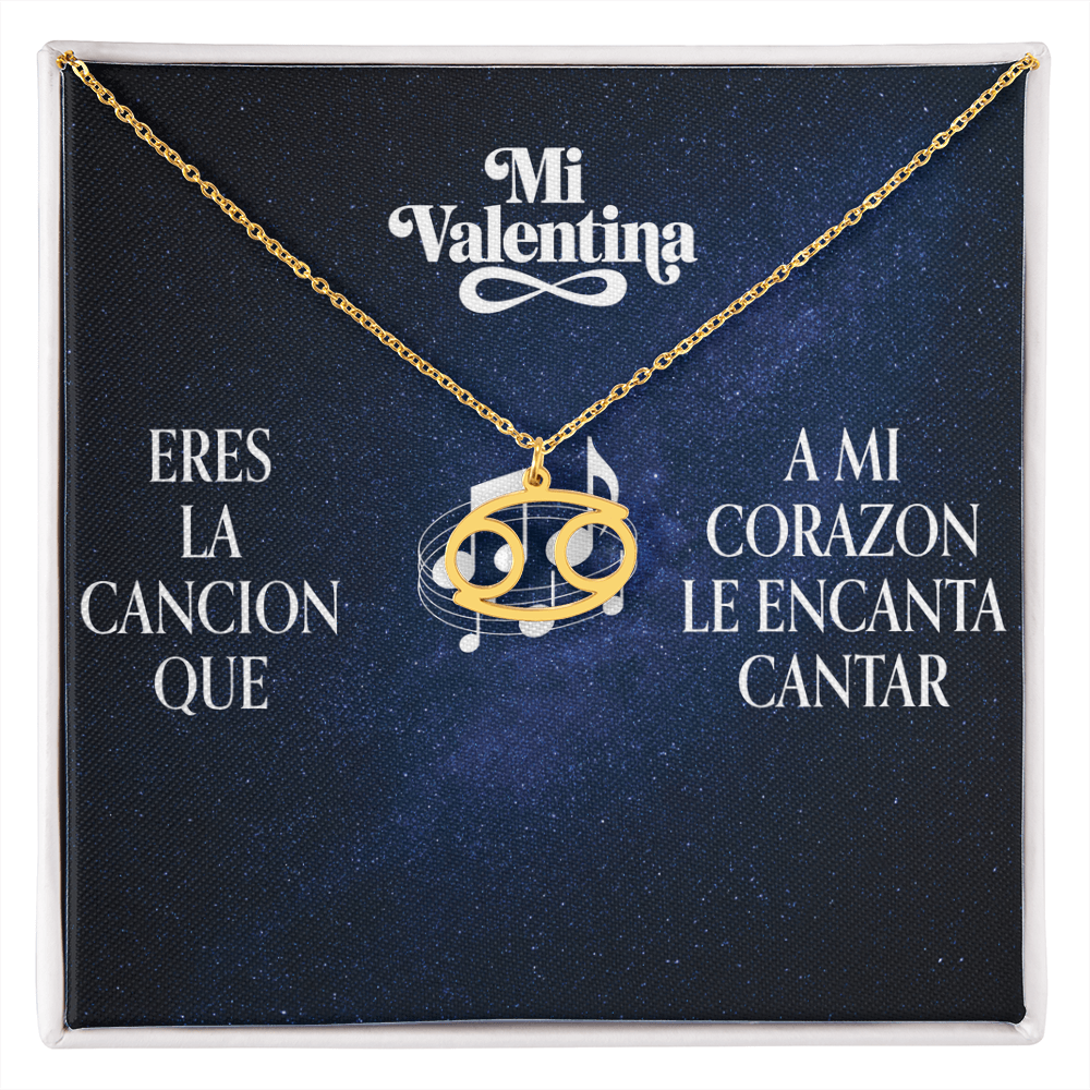 Mi Valentina  Eres la cancion- Zodiac- Music