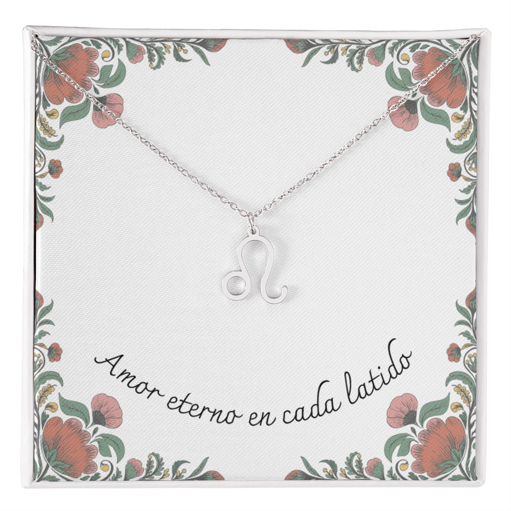 Amor Eterno en Cada Latido- Zodiac- Small Floral