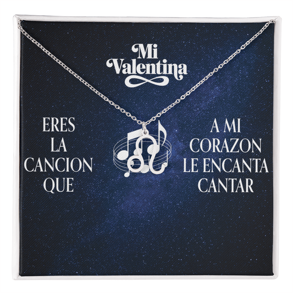 Mi Valentina  Eres la cancion- Zodiac- Music