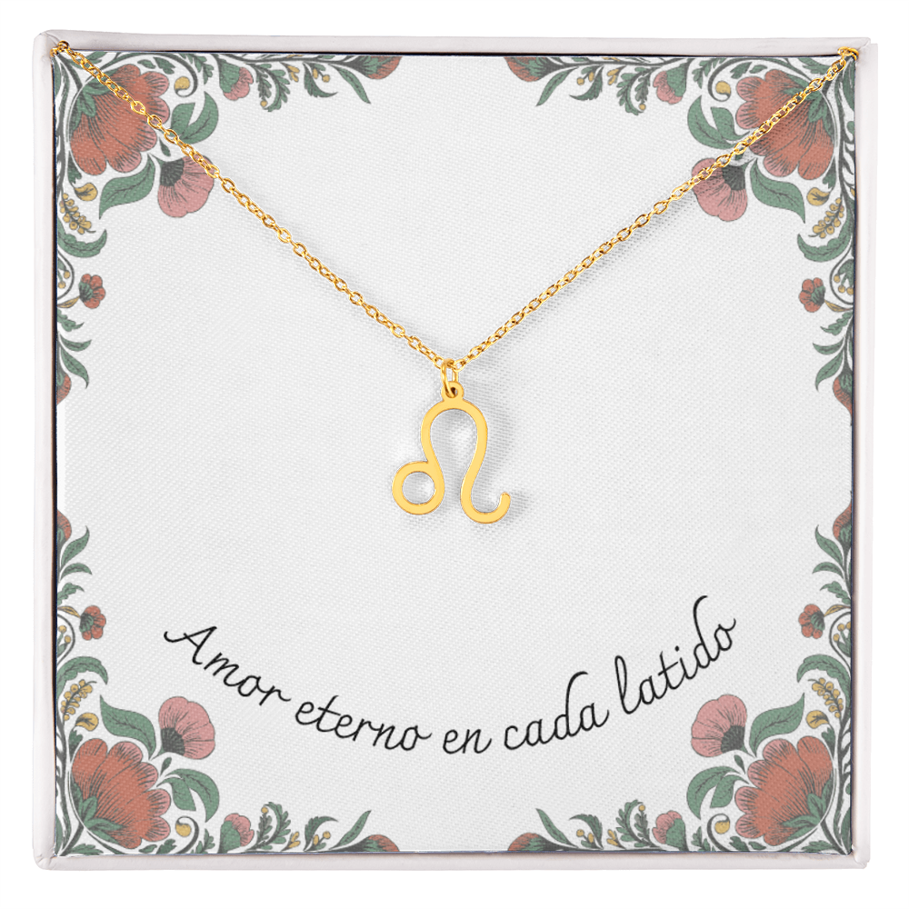 Amor Eterno en Cada Latido- Zodiac- Small Floral