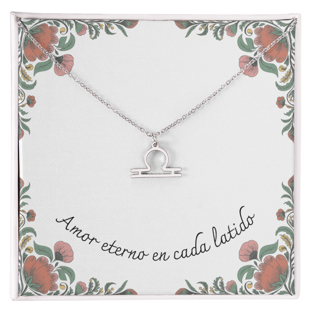 Amor Eterno en Cada Latido- Zodiac- Small Floral