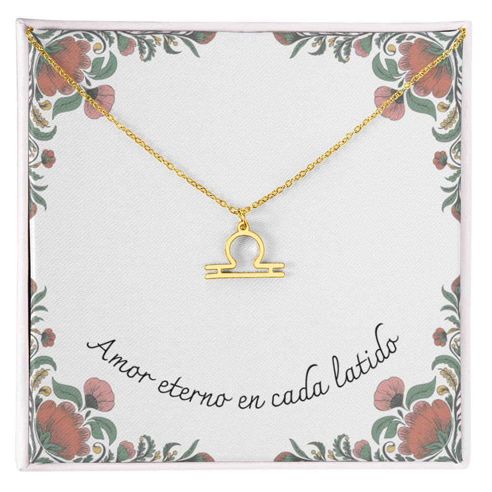 Amor Eterno en Cada Latido- Zodiac- Small Floral