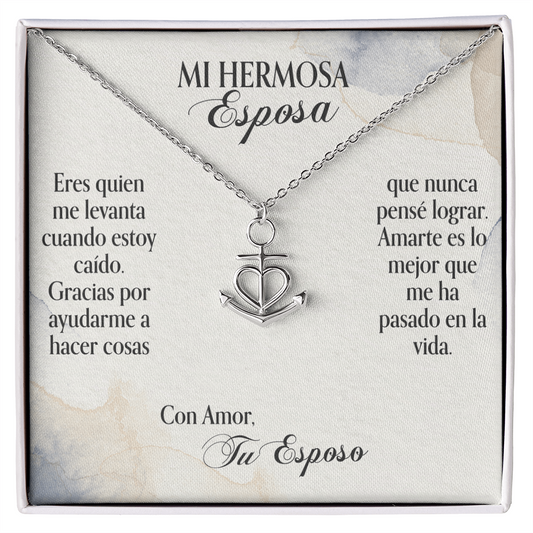 Mi Hermosa Esposa- Anchor- Water Color