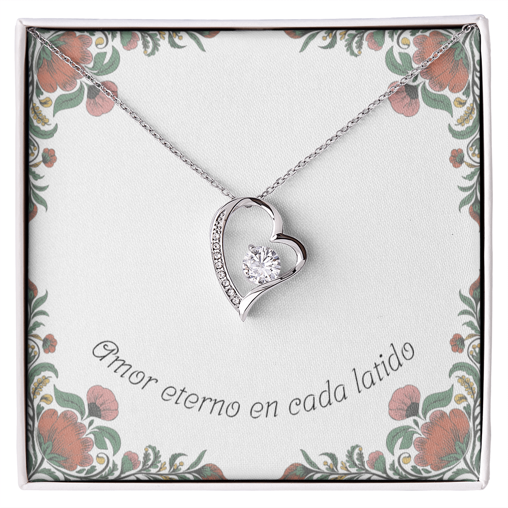 Amor Eterno en Cado Latido- Forever Love- Small Floral