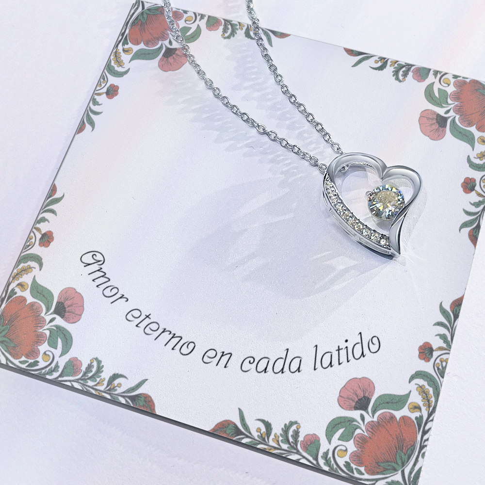 Amor Eterno en Cado Latido- Forever Love- Small Floral