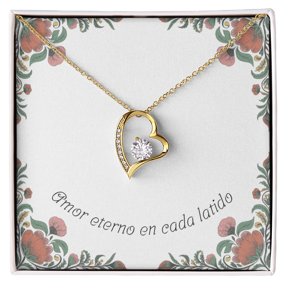 Amor Eterno en Cado Latido- Forever Love- Small Floral